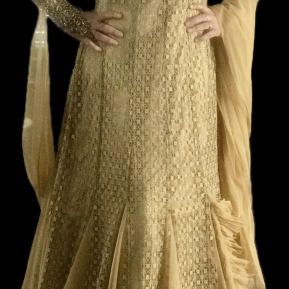 Gown Custom Made Size 2/4 - image 5